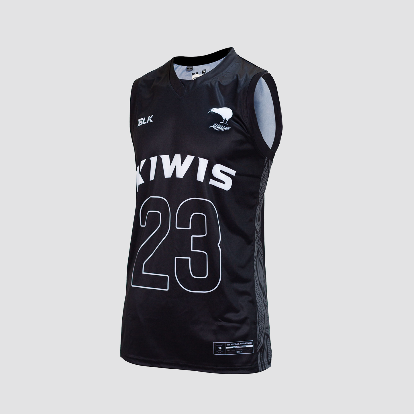 NZ Kiwis Basketball Singlet Mens
