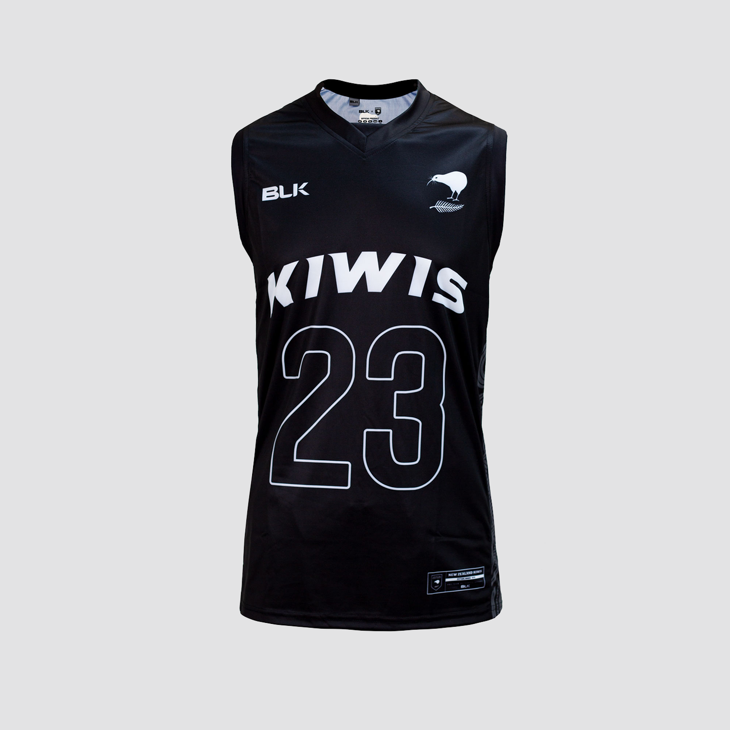 NZ Kiwis Basketball Singlet Mens